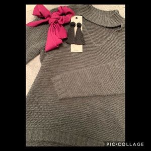 Charlotte Russe Keyhole Sweater